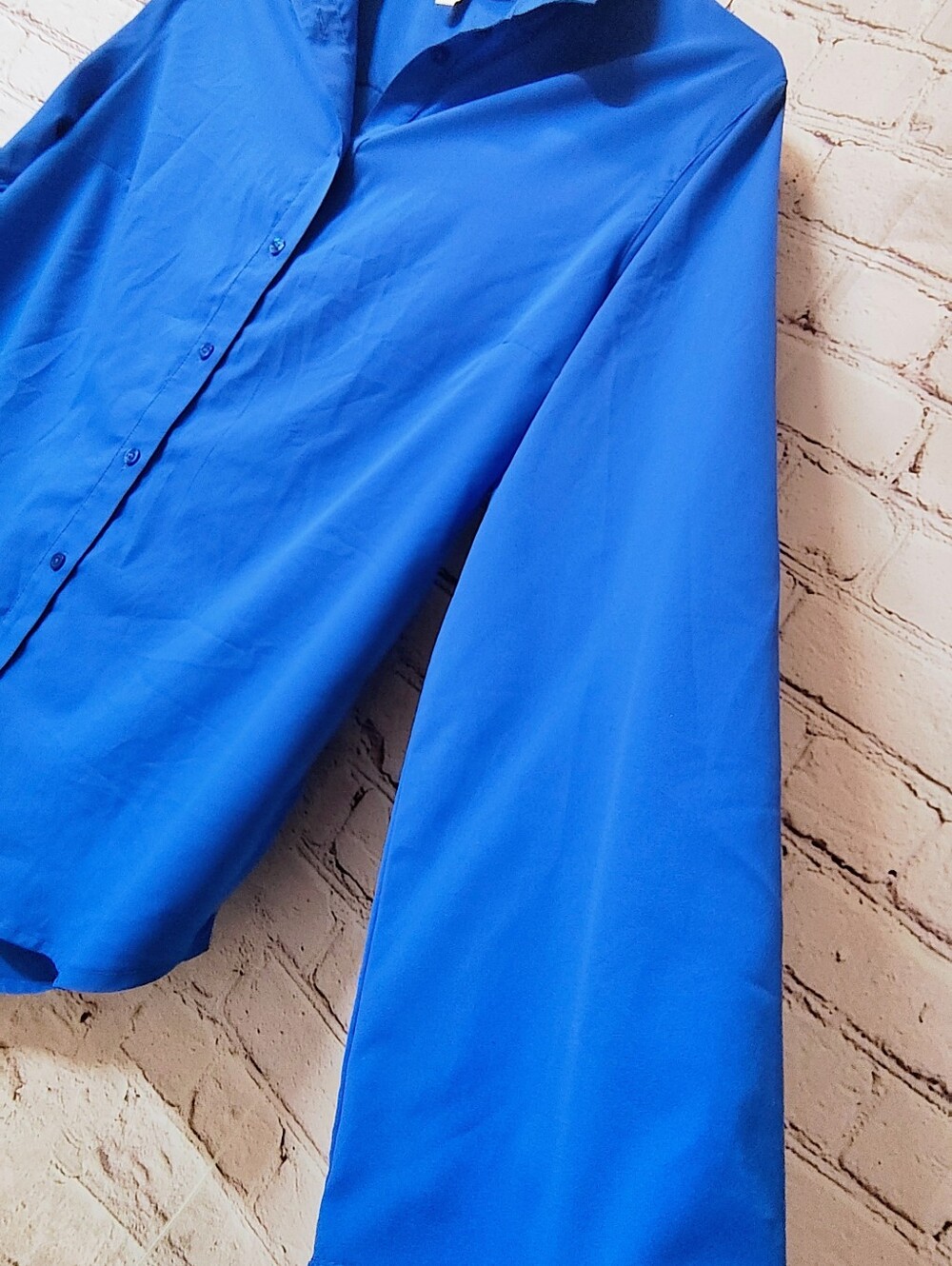 Coolibar Women's Rhodes Longsleeve UPF 50 Longsleeve Shirt Blue Fishing Hiking - Picture 7 of 11